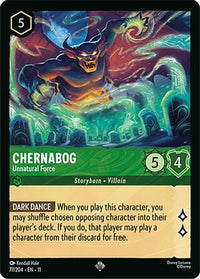 Chernabog - Unnatural Force (77/204) Cold Foil - Winterspell