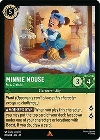 Minnie Mouse - Mrs. Cratchit (88/204) Cold Foil - Winterspell