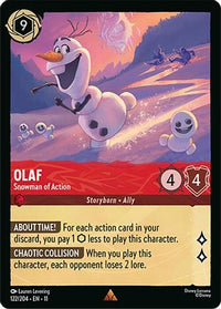 Olaf - Snowman of Action (122/204)  - Winterspell