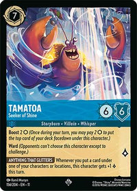 Tamatoa - Seeker of Shine (156/204) Cold Foil - Winterspell