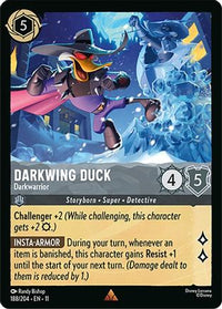 Darkwing Duck - Darkwarrior (188/204) Cold Foil - Winterspell