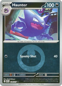 Haunter (Energy Symbol Pattern) 124  - Reverse Holofoil ME Ascended Heroes - Uncommon