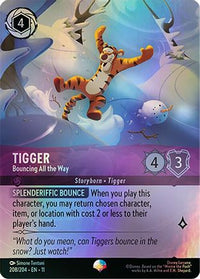 Tigger - Bouncing All the Way (Epic) (208/204) Holofoil - Winterspell