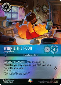 Winnie the Pooh - Hungry Bear (Epic) (217/204) Holofoil - Winterspell
