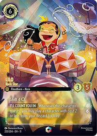 Lilo - Rock Star (Enchanted) (223/204) Holofoil - Winterspell