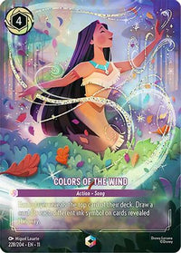 Colors of the Wind (Enchanted) (228/204) Holofoil - Winterspell