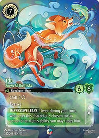Tod - Knows All the Tricks (Enchanted) (230/204) Holofoil - Winterspell