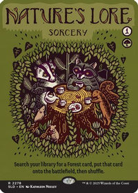 Nature's Lore (2278) -  Foil (SLD-2278) - Secret Lair Drop Series