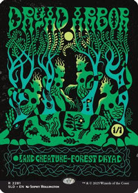 Dryad Arbor -  Foil (SLD-2281) - Secret Lair Drop Series
