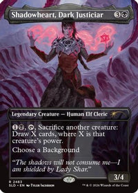 Shadowheart, Dark Justiciar -  Foil (SLD-2483) - Secret Lair Drop Series