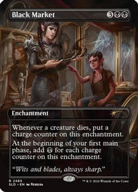 Black Market (2485) -  Foil (SLD-2485) - Secret Lair Drop Series