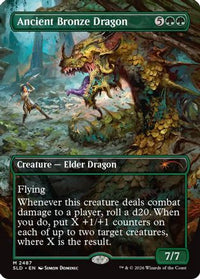 Ancient Bronze Dragon -  (SLD-2487) - Secret Lair Drop Series