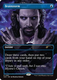Brainstorm (2491) -  Foil (SLD-2491) - Secret Lair Drop Series