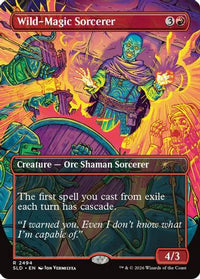 Wild-Magic Sorcerer -  Foil (SLD-2494) - Secret Lair Drop Series