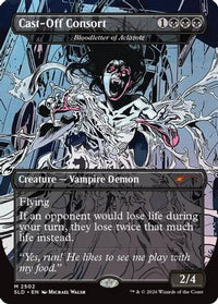 Cast-Off Consort - Bloodletter of Aclazotz -  Foil (SLD-2502) - Secret Lair Drop Series