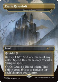 Castle Ravenloft - Voldaren Estate -  Foil (SLD-2504) - Secret Lair Drop Series