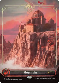Mountain (2512) -  Foil (SLD-2512) - Secret Lair Drop Series