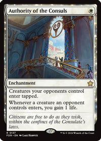 Authority of the Consuls -  (PPECL-137) - Promo Pack: Lorwyn Eclipsed