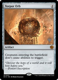Torpor Orb -  Foil (PPECL-027) - Promo Pack: Lorwyn Eclipsed