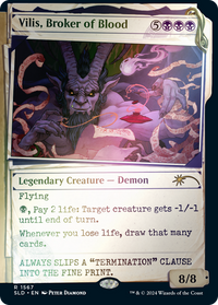 Vilis, Broker of Blood (Rainbow Foil) [Secret Lair Drop Series]