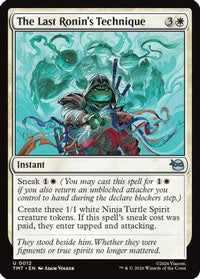 The Last Ronin's Technique -  Foil (TMT-012) - Teenage Mutant Ninja Turtles