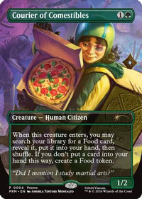 Courier of Comestibles (Borderless) -  (UMP-004) - Unique and Miscellaneous Promos
