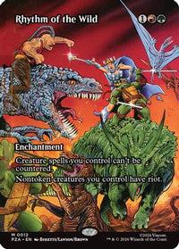 Rhythm of the Wild (Borderless) -  (PZA-012) - Teenage Mutant Ninja Turtles Eternal-Legal