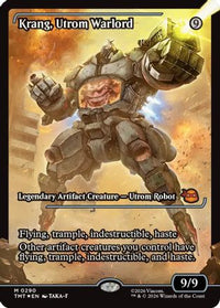 Krang, Utrom Warlord (Showcase) -  Foil (TMT-290) - Teenage Mutant Ninja Turtles