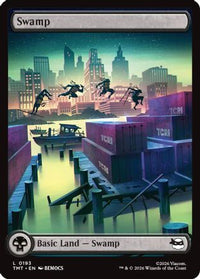 Swamp (0193) -  Foil (TMT-193) - Teenage Mutant Ninja Turtles
