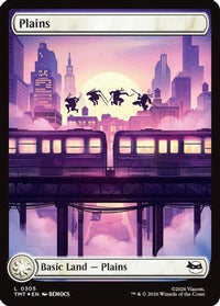 Plains (0305) (Surge Foil) -  Foil (TMT-305) - Teenage Mutant Ninja Turtles