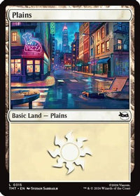Plains (0315) -  Foil (TMT-315) - Teenage Mutant Ninja Turtles