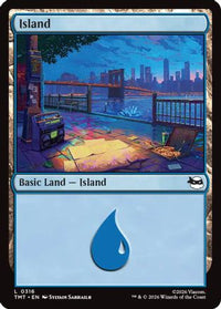 Island (0316) -  (TMT-316) - Teenage Mutant Ninja Turtles