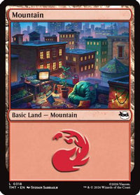 Mountain (0318) -  Foil (TMT-318) - Teenage Mutant Ninja Turtles