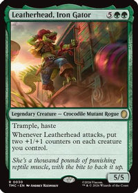 Leatherhead, Iron Gator -  (TMT-030) - Teenage Mutant Ninja Turtles
