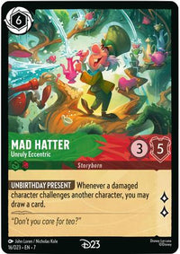 Mad Hatter - Unruly Eccentric (16) Holofoil - D23 Promos