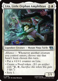 Lita, Little Orphan Amphibian -  Foil (TMT-019) - Teenage Mutant Ninja Turtles