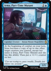 Irma, Part-Time Mutant -  Foil (TMC-012) - Commander: Teenage Mutant Ninja Turtles
