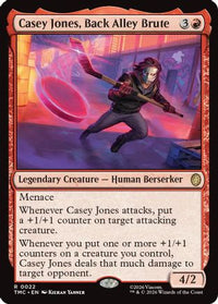 Casey Jones, Back Alley Brute -  (TMC-022) - Commander: Teenage Mutant Ninja Turtles