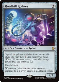 Roadkill Rodney -  Foil (TMC-041) - Commander: Teenage Mutant Ninja Turtles