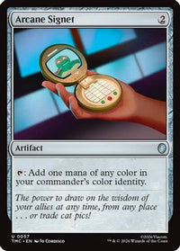 Arcane Signet -  Foil (TMC-057) - Commander: Teenage Mutant Ninja Turtles