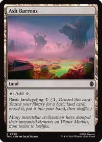 Ash Barrens -  Foil (TMC-060) - Commander: Teenage Mutant Ninja Turtles