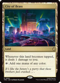 City of Brass -  Foil (TMC-062) - Commander: Teenage Mutant Ninja Turtles