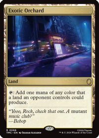Exotic Orchard -  Foil (TMC-066) - Commander: Teenage Mutant Ninja Turtles