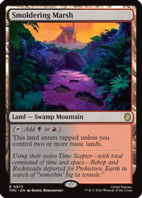 Smoldering Marsh -  Foil (TMC-073) - Commander: Teenage Mutant Ninja Turtles
