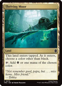 Thriving Moor -  Foil (TMC-079) - Commander: Teenage Mutant Ninja Turtles