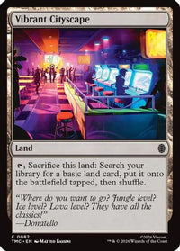 Vibrant Cityscape -  (TMC-082) - Commander: Teenage Mutant Ninja Turtles
