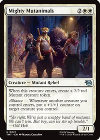 Mighty Mutanimals -  (TMT-021) - Teenage Mutant Ninja Turtles