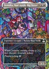 Jennika, Bad Apple Big Sister (Borderless) -  (TMT-203) - Teenage Mutant Ninja Turtles