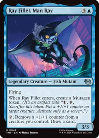 Ray Fillet, Man Ray -  Foil (TMT-049) - Teenage Mutant Ninja Turtles