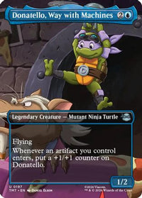 Donatello, Way with Machines (Borderless) -  (TMT-197) - Teenage Mutant Ninja Turtles